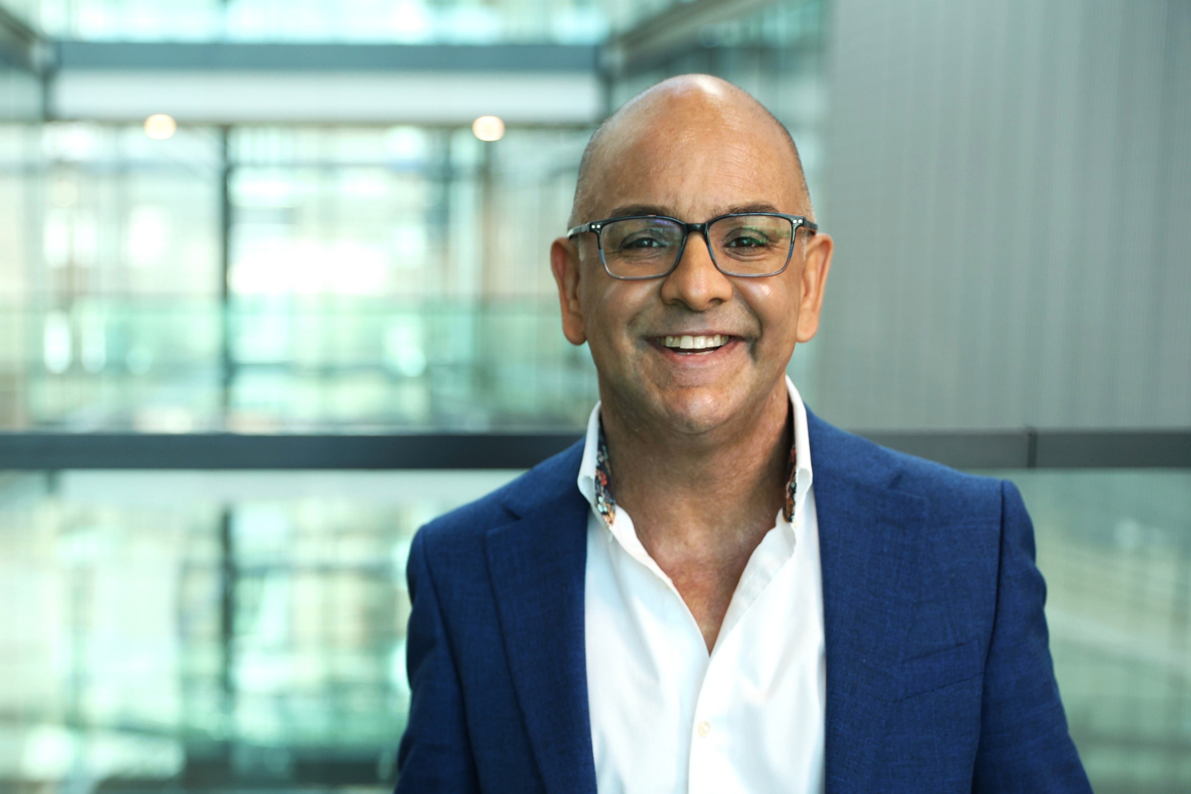 Photographic portrait of Neil Mathur