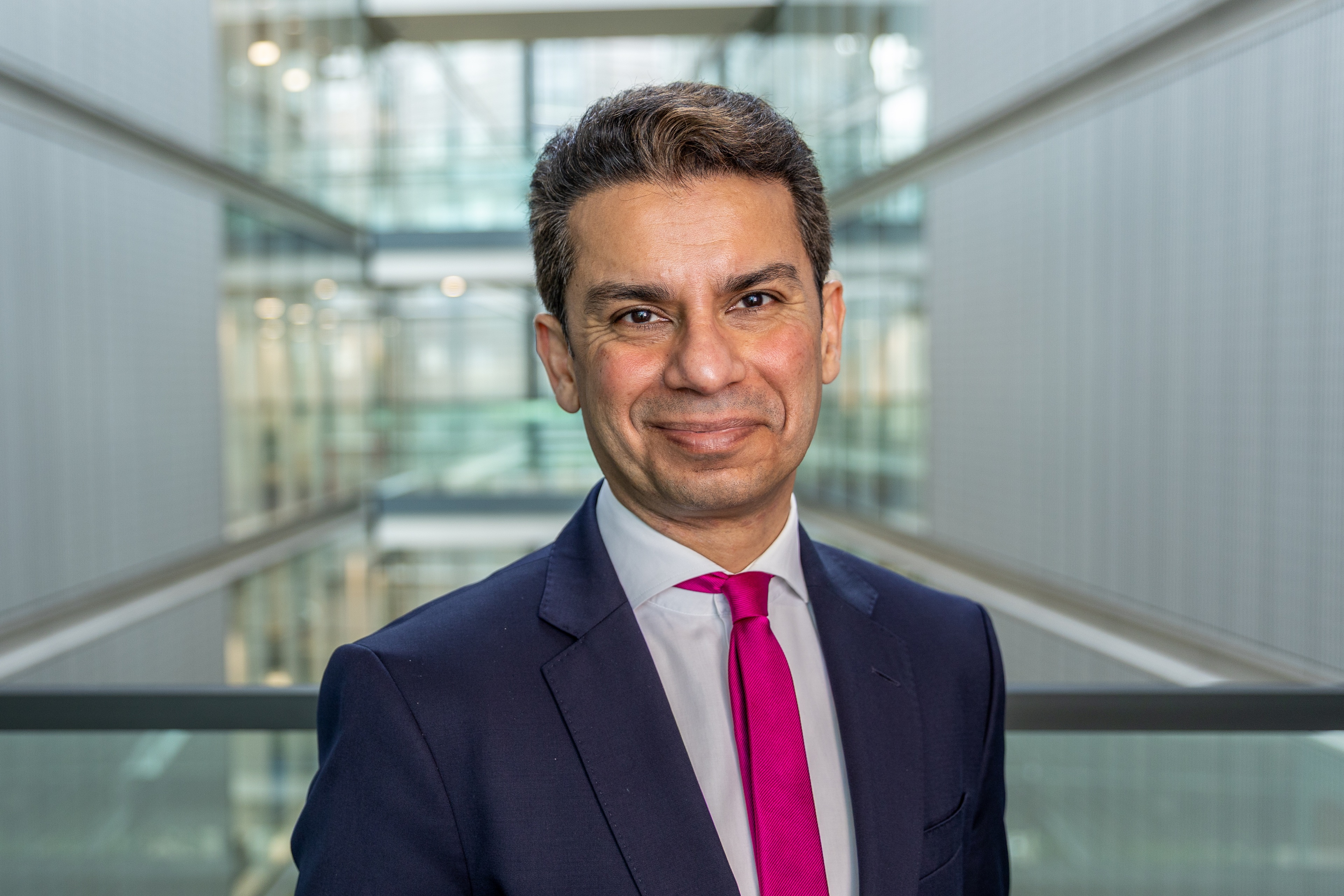 Photographic portrait of Rohan Malik OBE