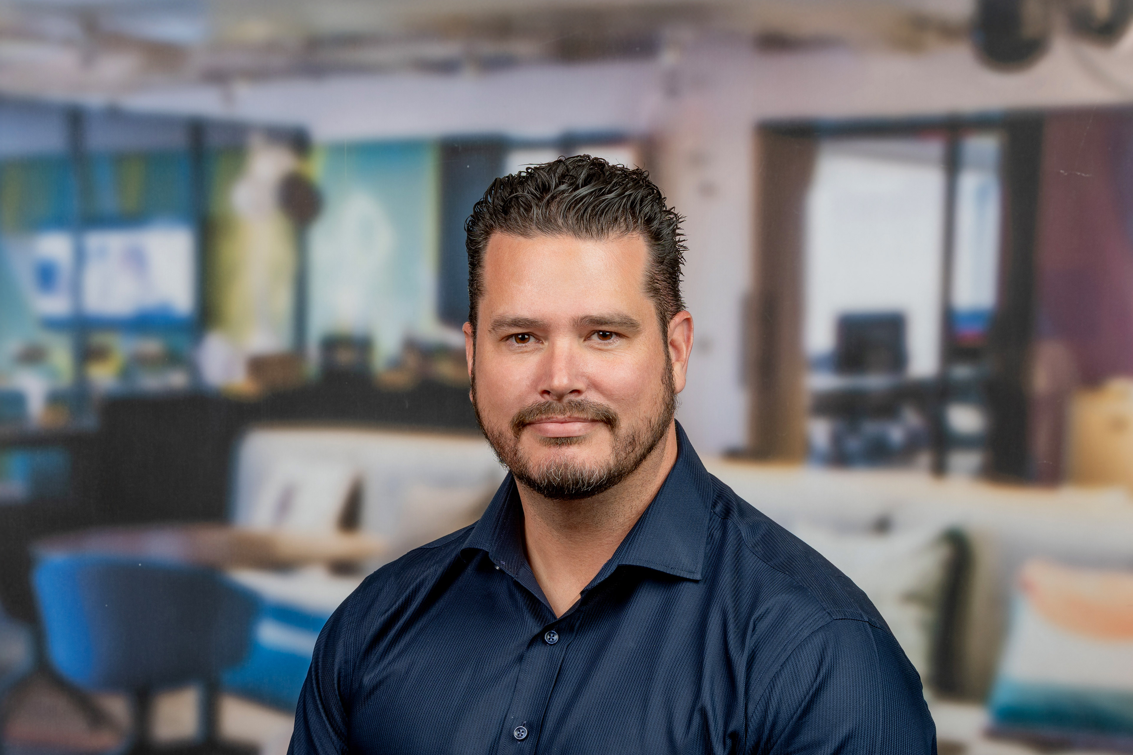 A photographic portrait of Wes Walker