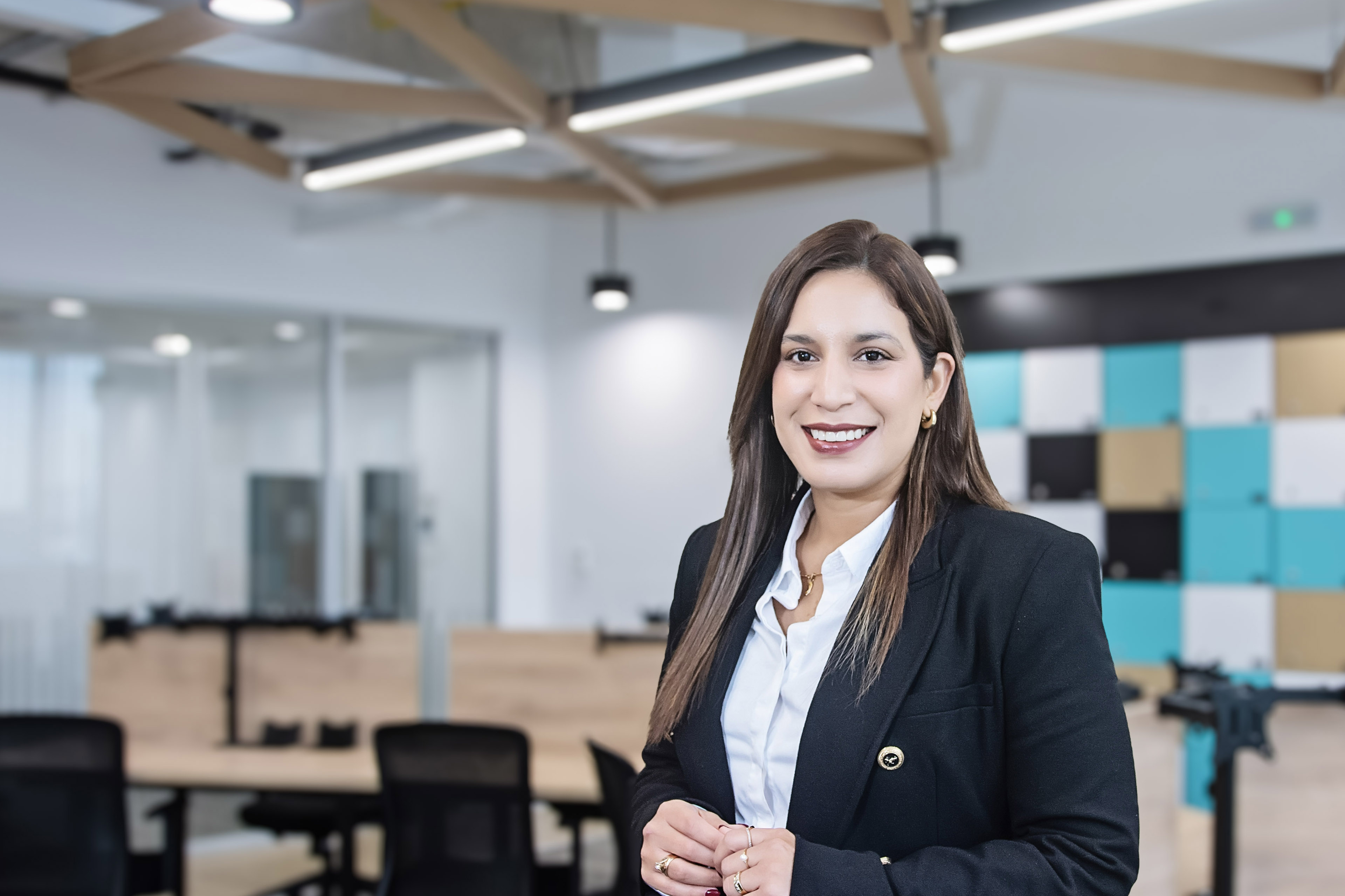 Retrato fotográfico de Mayra Vargas