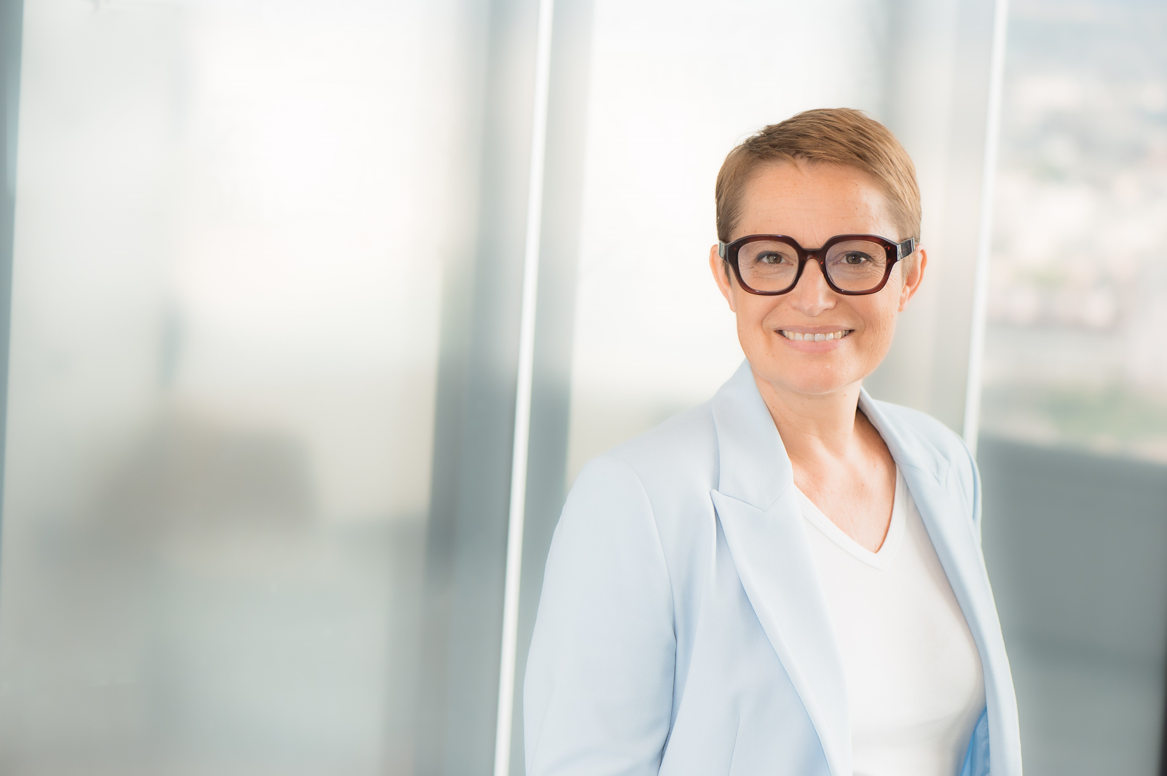 Photographic portrait of Laurence Leguay