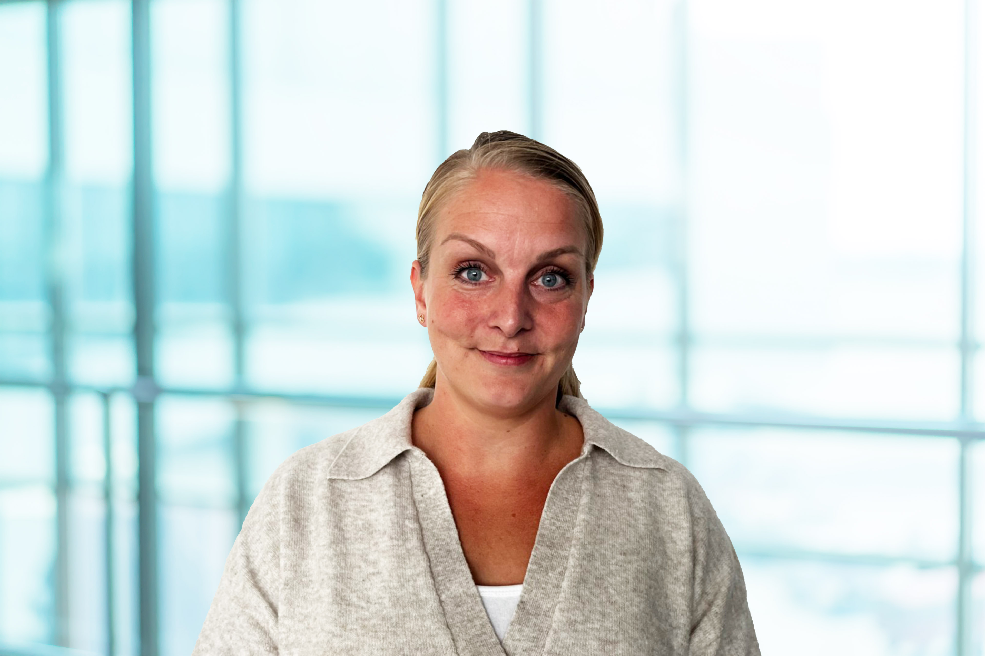 Ett fotografiskt porträtt av Mia Christensson