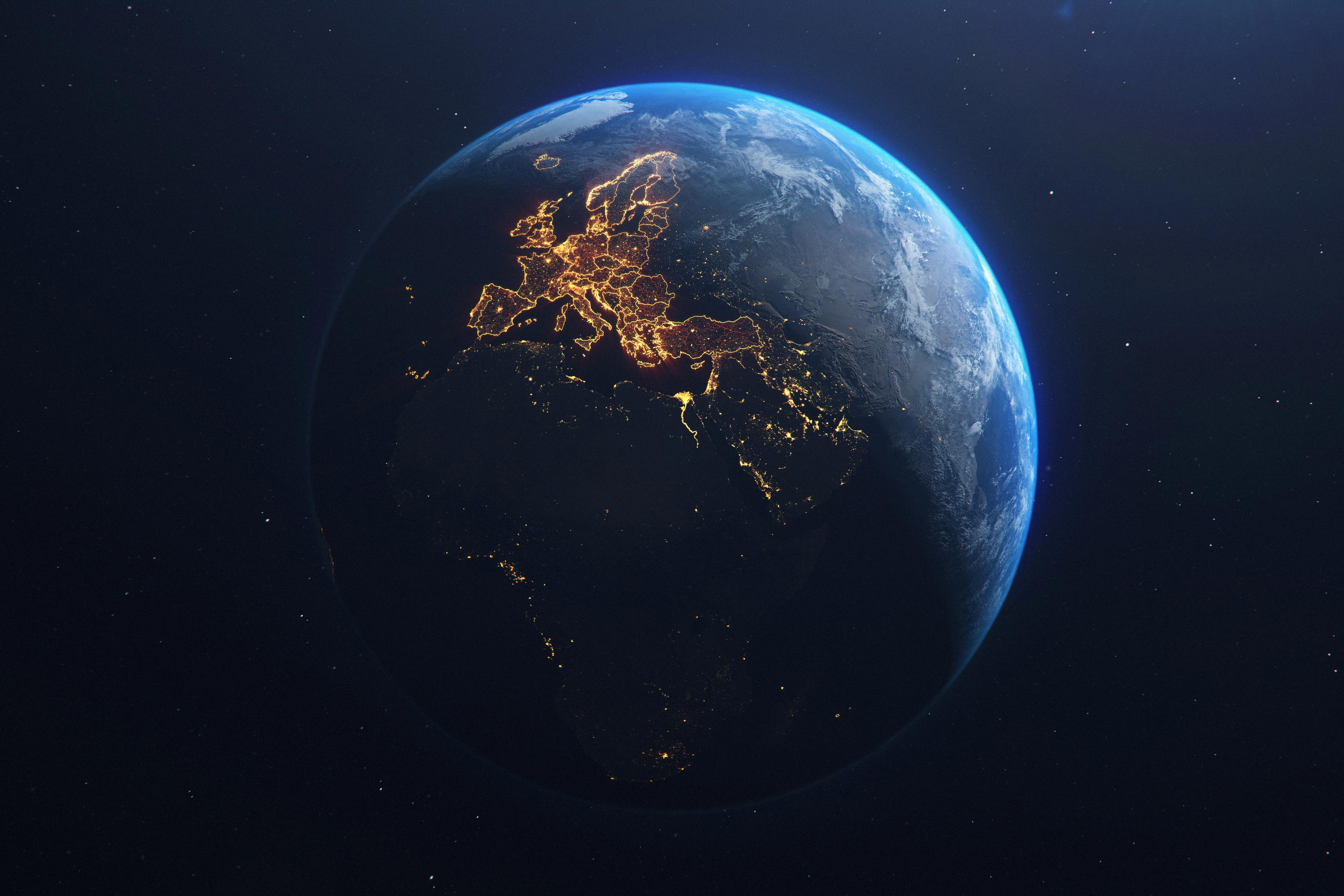 planet Earth from space