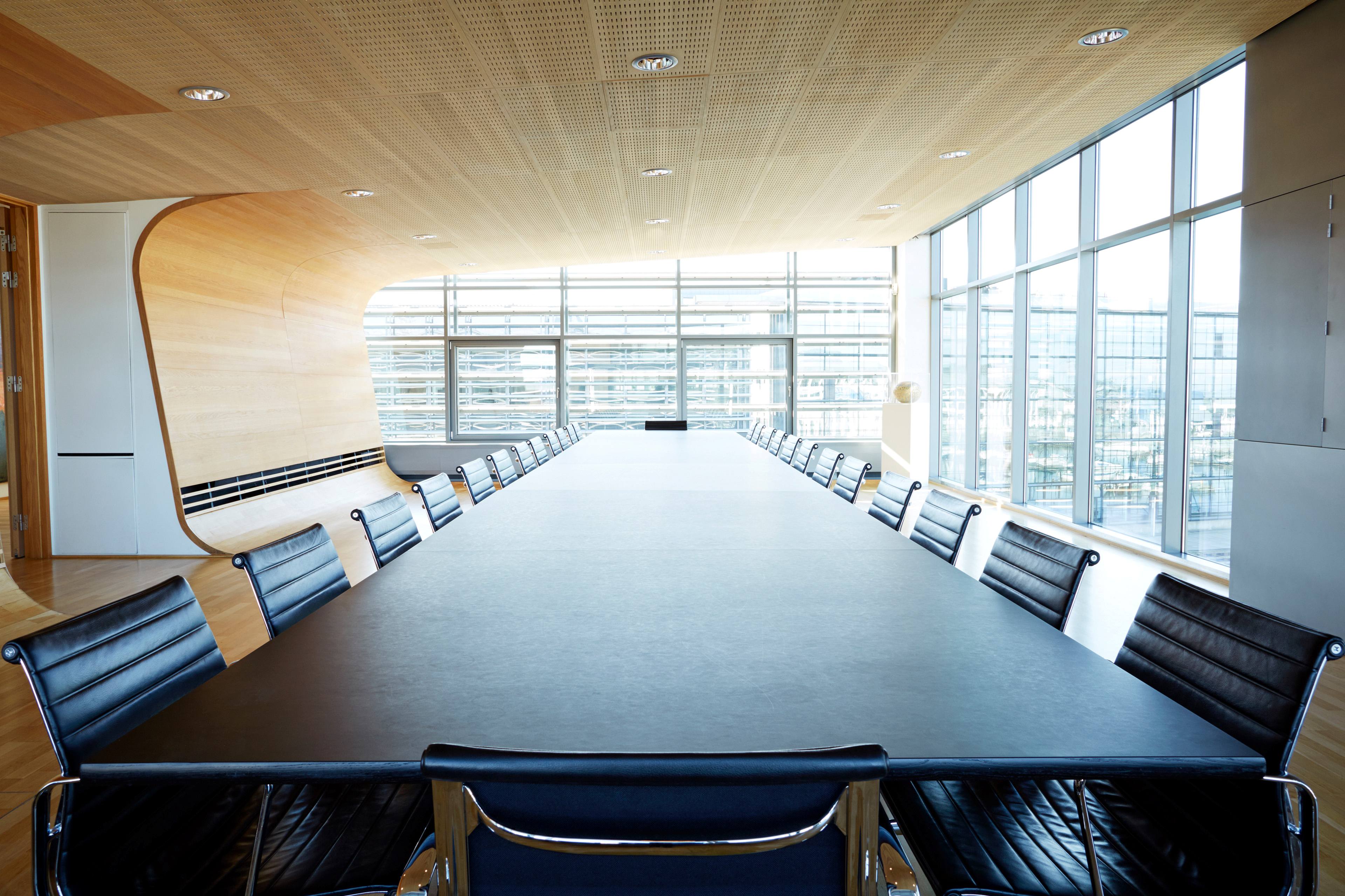 empty meeting room