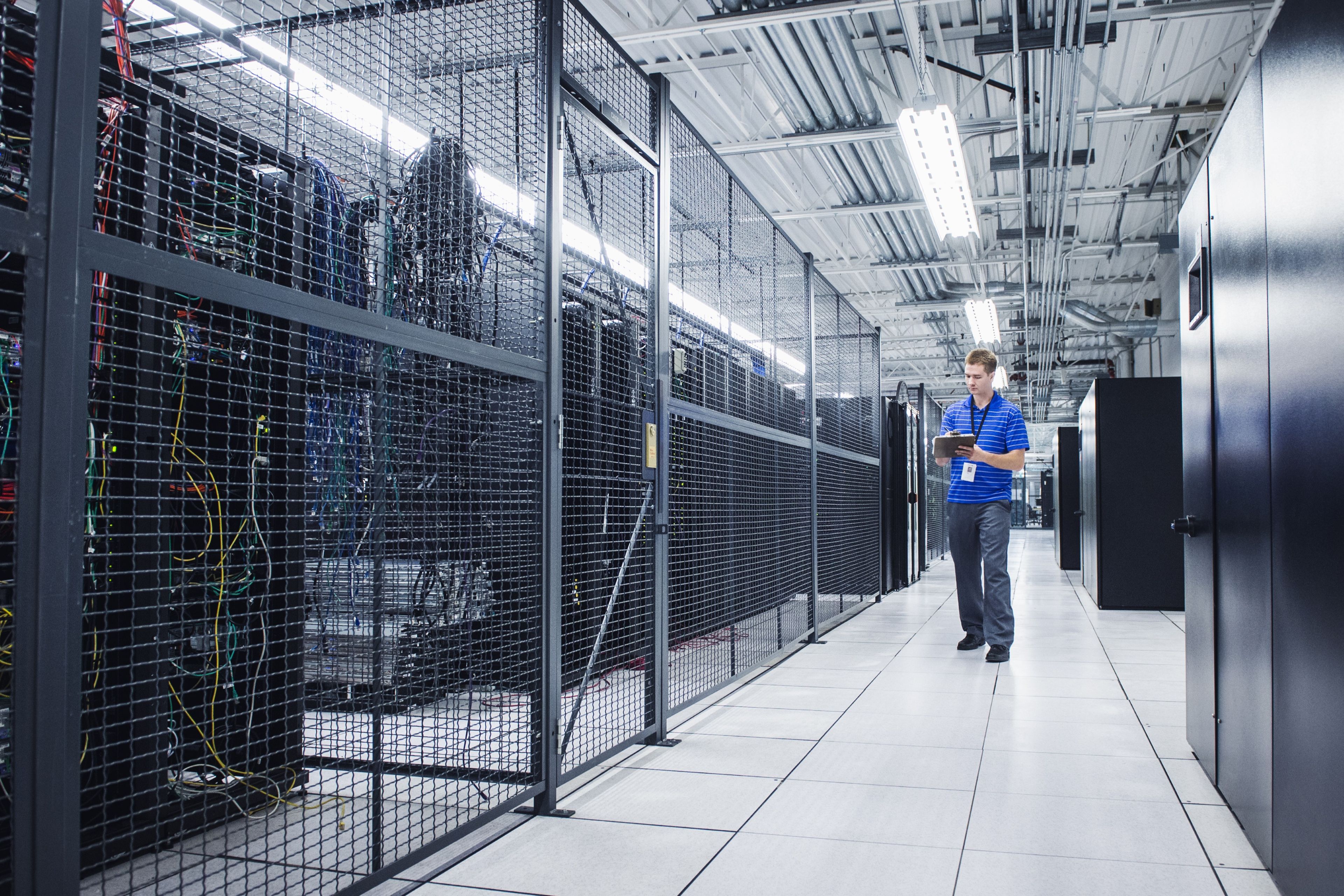 cybersecurity in defense - servers