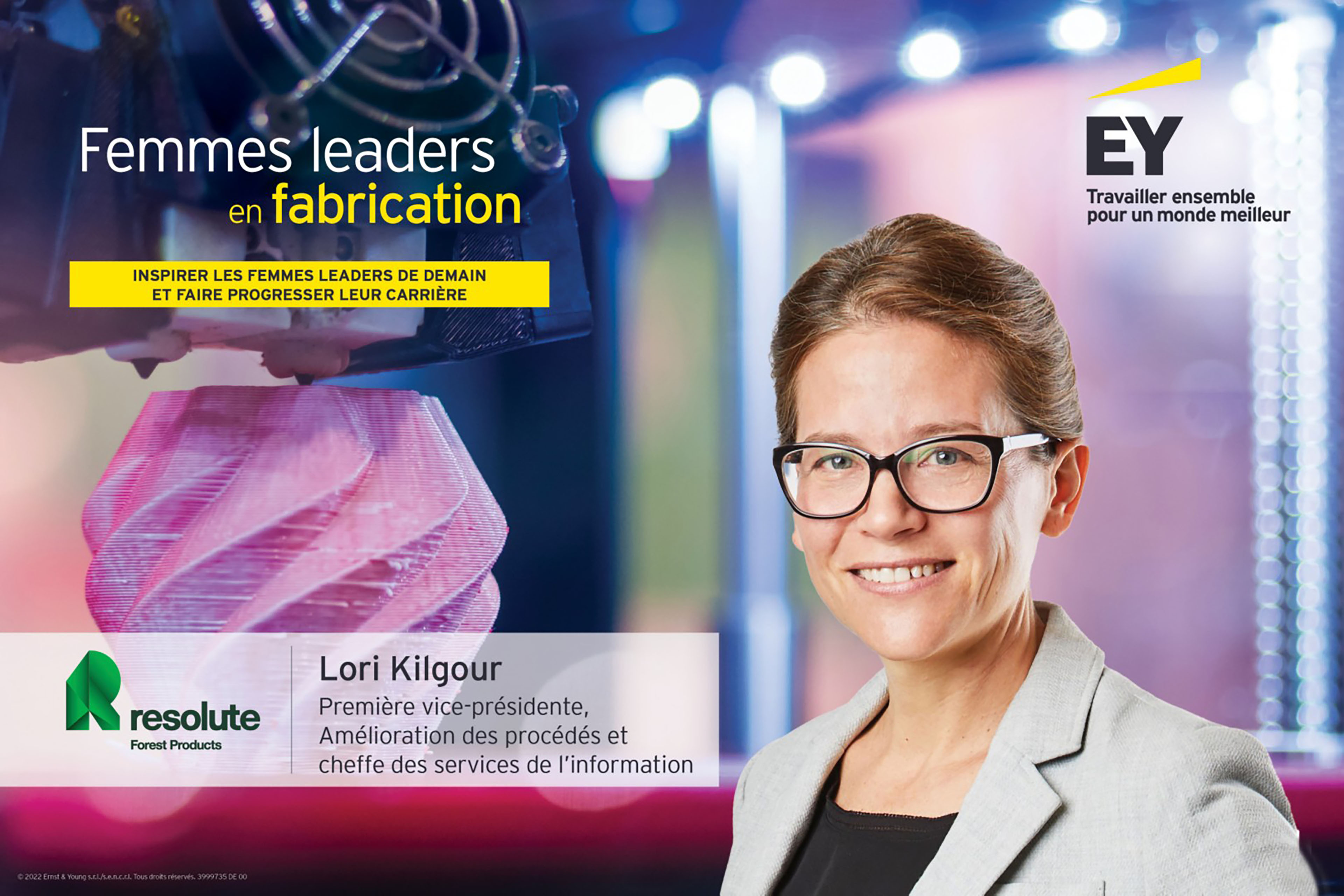 Lori‑Kilgour, première vice‑présidente, Amélioration des procédés et cheffe des services de l’information