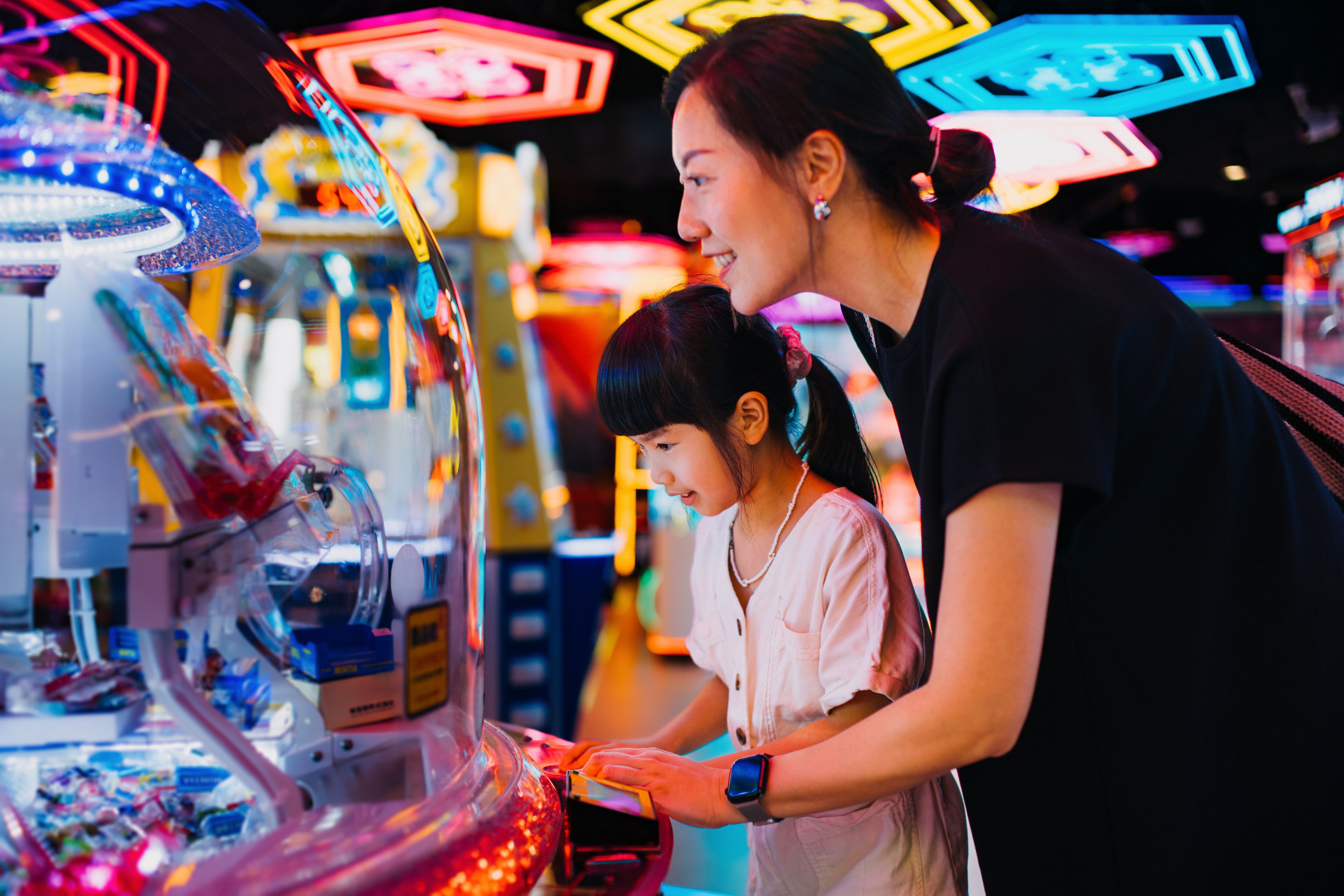 Arcade gaming experience