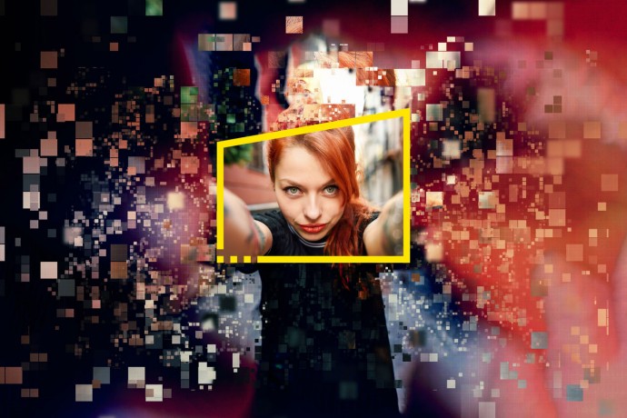 Reframe your future woman pixels disruption