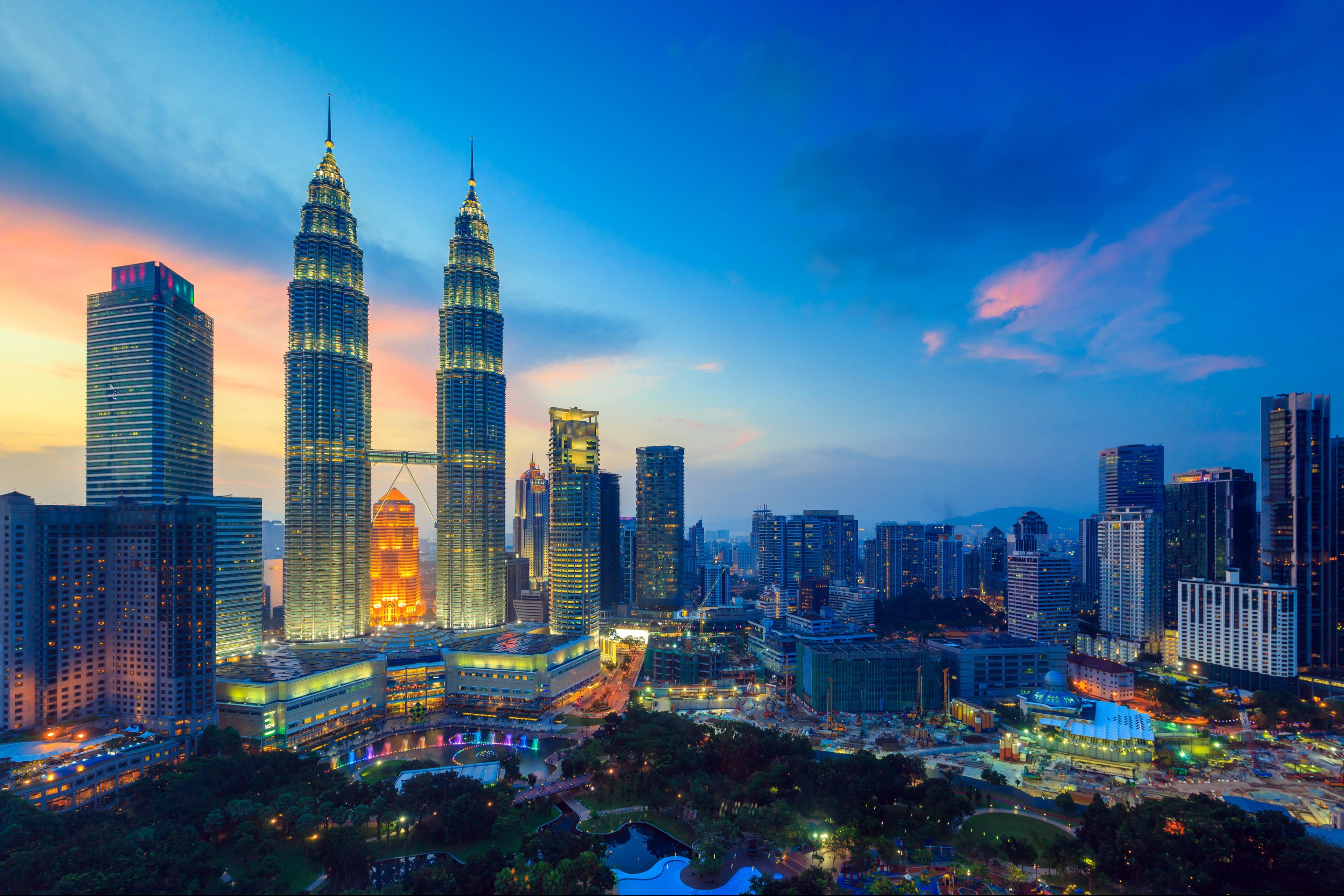 Landscape view of Malaysia