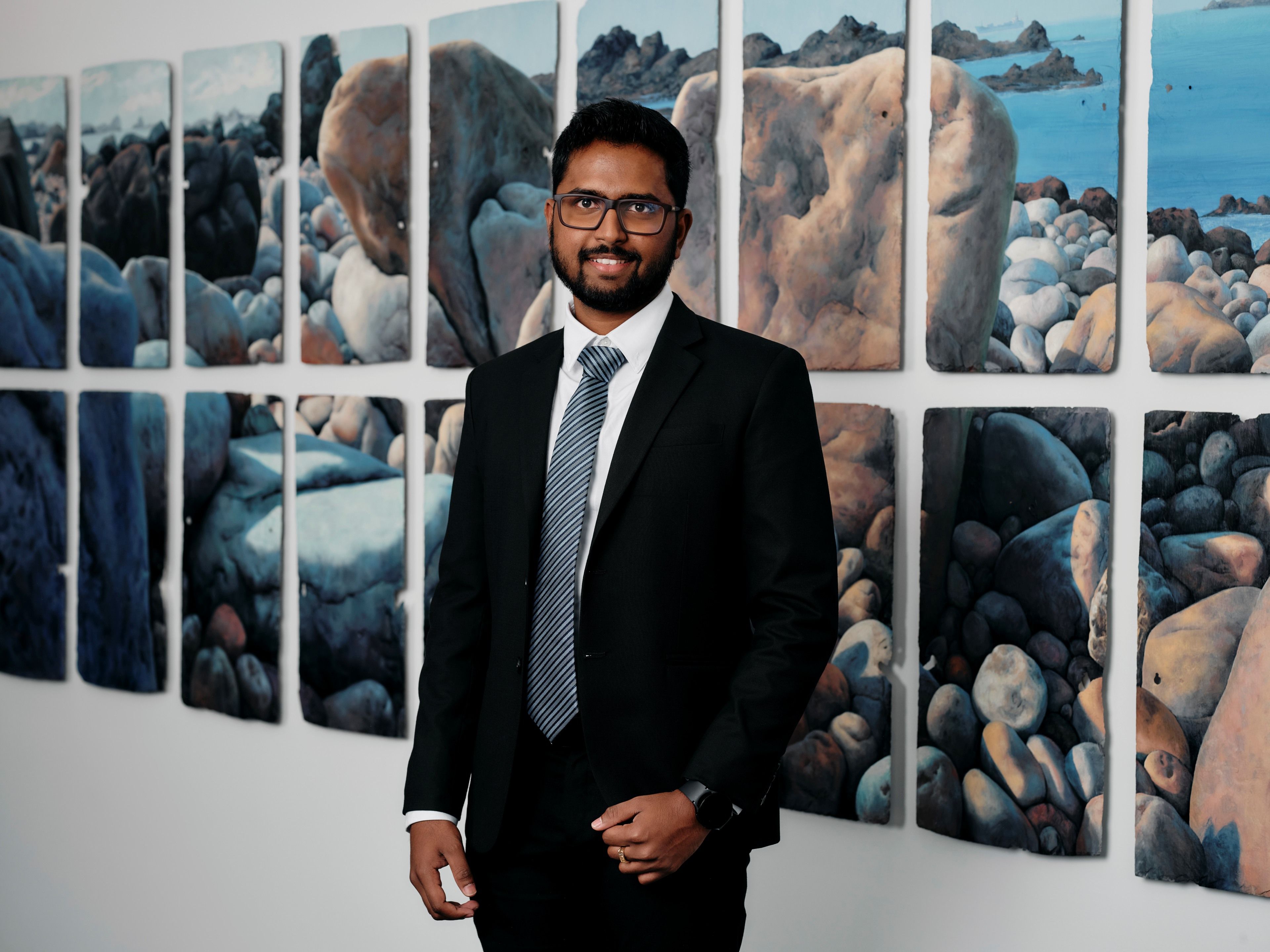 Photograph of Manish Sookun