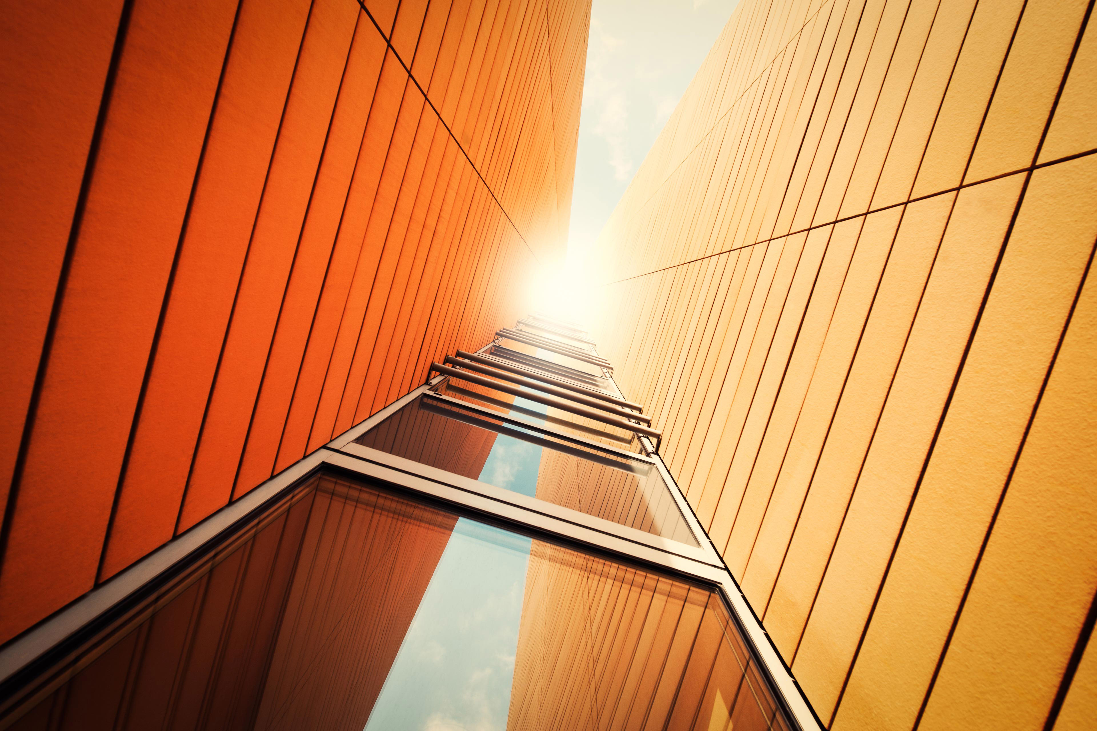 Futuristic office building