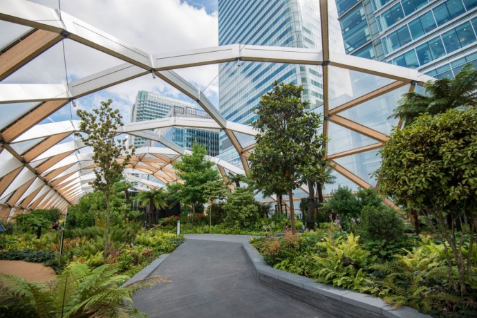 Crossrail place roof garden