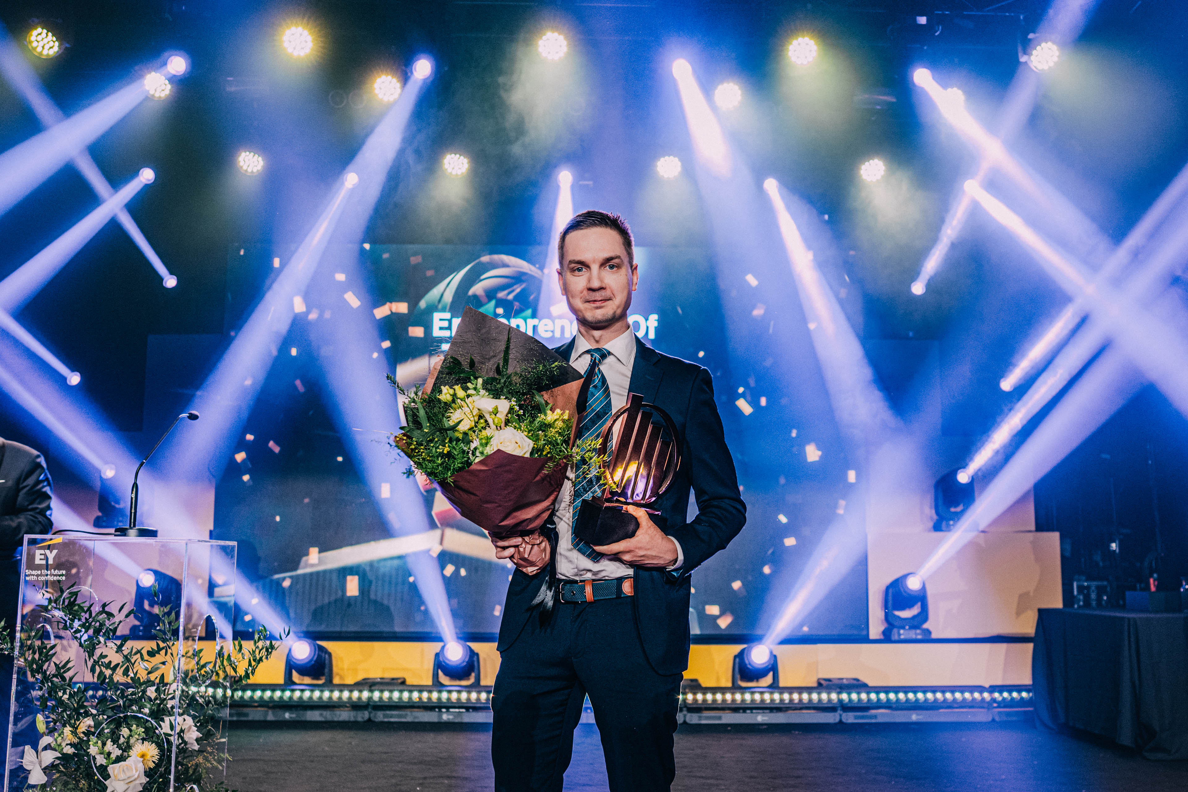 ICEYEn Pekka Laurila valittiin vuoden 2025 kasvuyrittäjäksi