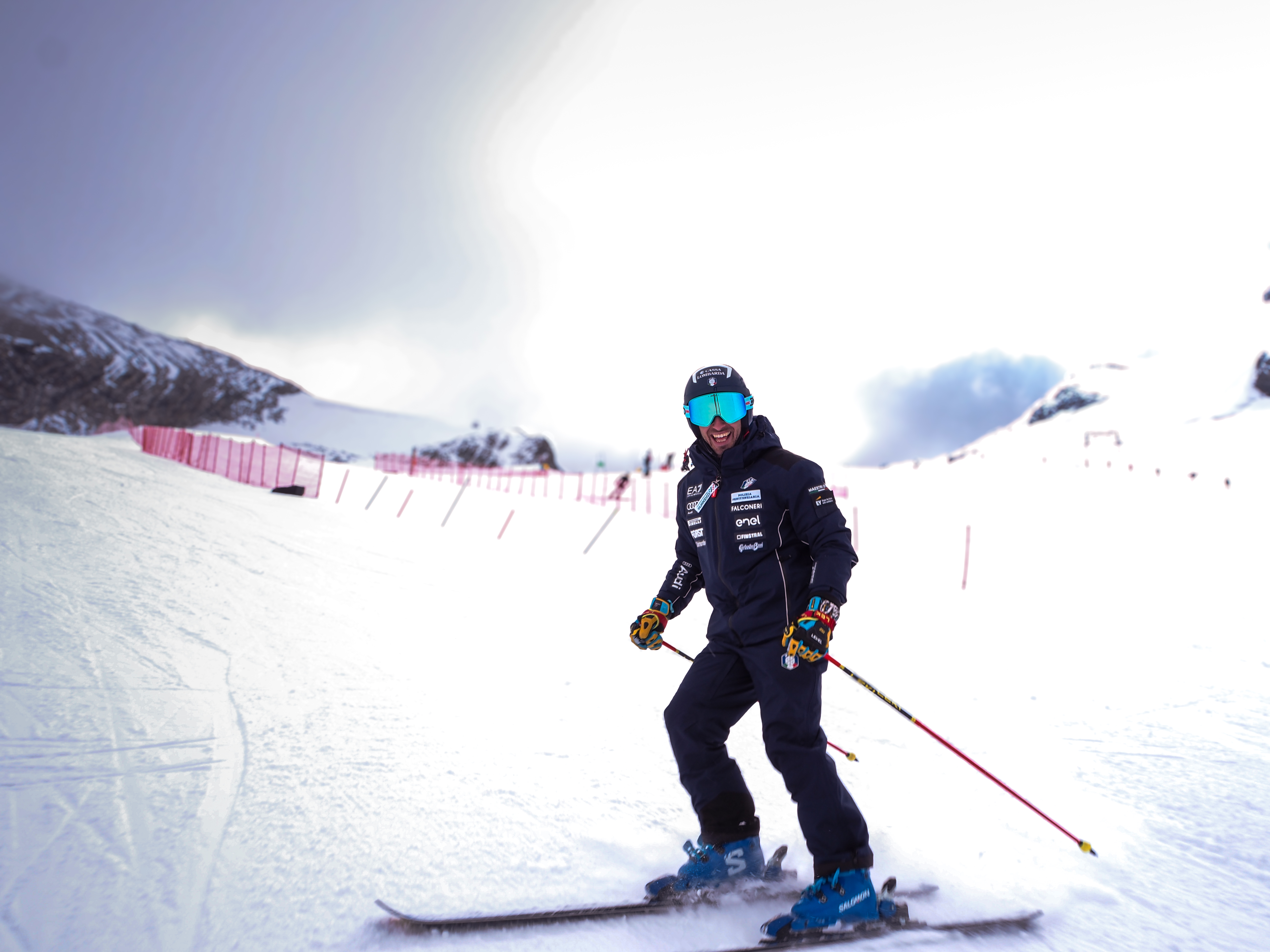 Pietro Zazzi, il ritorno sugli sci dopo nove mesi