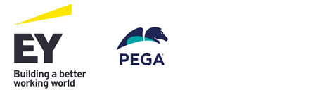 EY and PEGA logo
