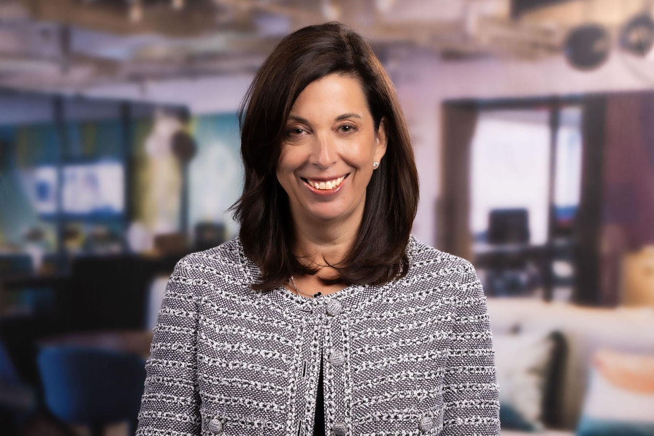 A photographic portrait of EY Global Chair and CEO Janet Truncale