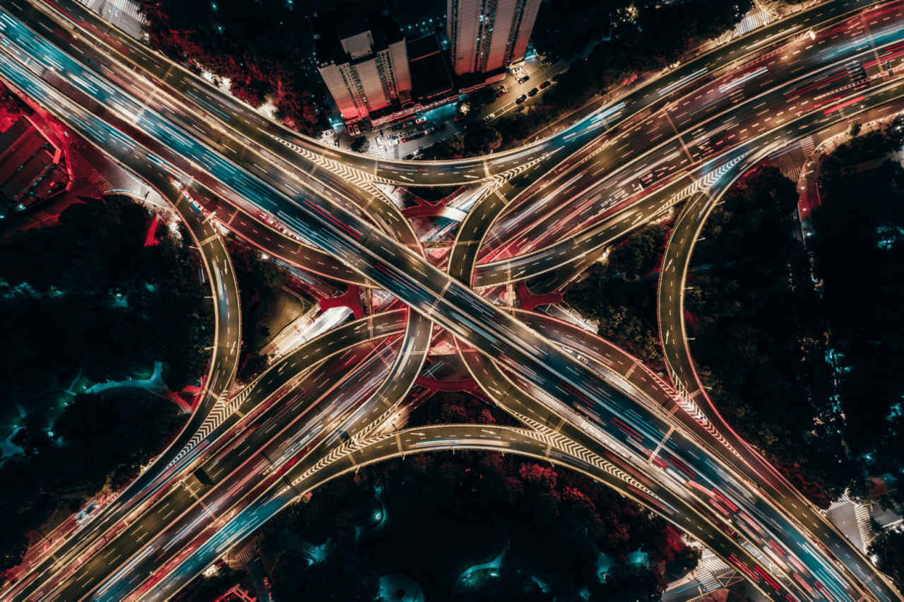 Four roads